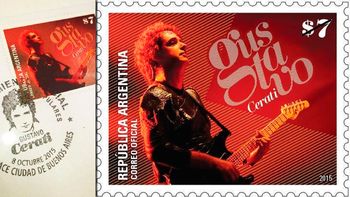 gustavo cerati , inmortalizado en una serie de estampillas gustavo cerati , inmortalizado en una serie de estampillas