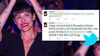 un taxista no quiso llevar a connie ansaldi por su ideologia politica un taxista no quiso llevar a connie ansaldi por su ideologia politica