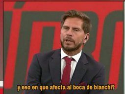 En ESPN durante el partido de Racing y San Pablo se pusieron la camiseta... de Boca