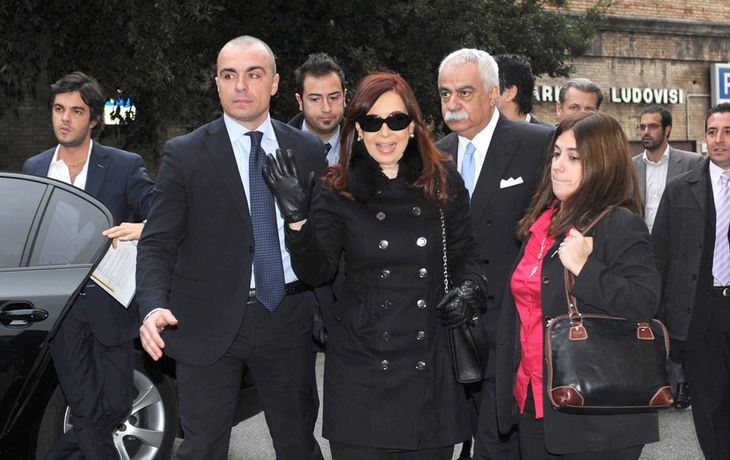 Cristina Fernández llegó a Roma para reunirse con el Papa