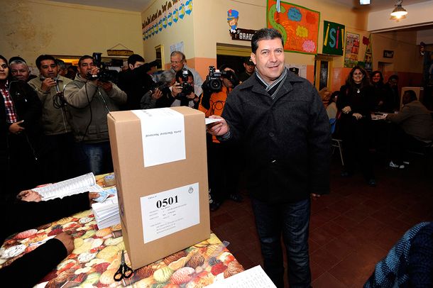 Votó el candidato del FpV en La Rioja y dijo que busca  la equidad de leyes