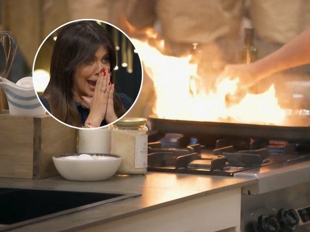 MasterChef: el susto de Wanda Nara por el accidente de un participante