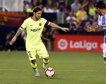 El argentino no pudo desequilibrar (Foto: @FCBarcelona)