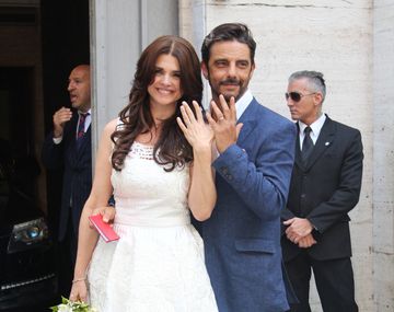 Araceli González se casó por civil con Fabián Mazzei