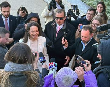 María Corina Machado en Washington.