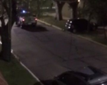 Así fue el impresionante tiroteo con ametralladora en Banfield