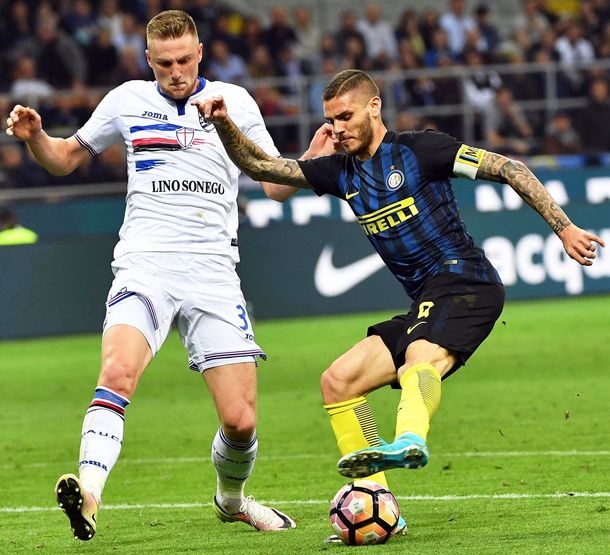 El rosarino malogró una clara situación de gol para su equipo