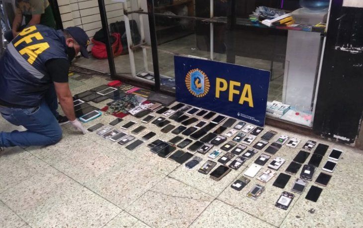 Policía Federal | Celulares robados