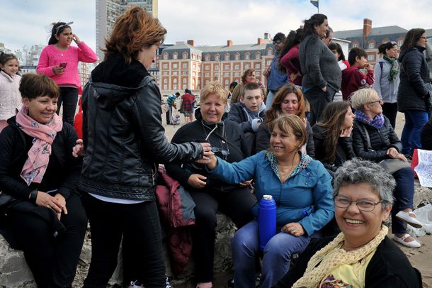 Miles de personas realizaron una mateada en la Bristol de Mar del Plata
