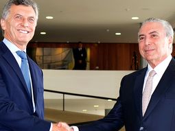 Macri y Temer, tras la reunión bilateral Macri y Temer, tras la reunión bilateral