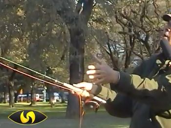 Así enseñaba pesca el padrastro de Ángeles Rawson