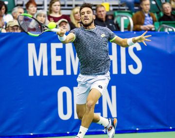 Dzumhur le ganó al ruso Kravchuk en su presentación