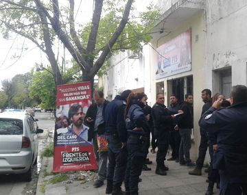 Así detuivieron a los candidatos del FIT