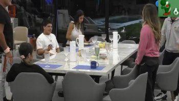todo mal en gran hermano: julieta se enojo con thiago por comerse su comida todo mal en gran hermano: julieta se enojo con thiago por comerse su comida