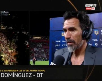 Domínguez habló de la postura de Boca y el accionar de Estudiantes