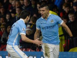 El City le ganó al Watford y quedó a 3 puntos de la cima