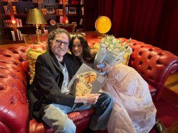 encuentro de lujo en el hotel faena: charly garcia recibio a rosalia encuentro de lujo en el hotel faena: charly garcia recibio a rosalia