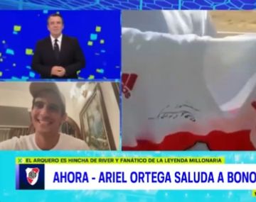 Ariel Ortega intentó convencer a Bono de sumarse a River