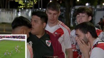 hinchas de river se fueron antes del penal de borja y celebraron un gol que no fue hinchas de river se fueron antes del penal de borja y celebraron un gol que no fue