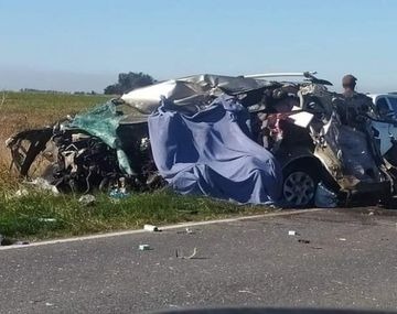 Dos mujeres murieron en un choque frontal sobre la Ruta 88
