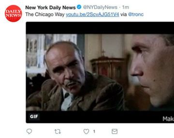 La escena de Los intocables por la decisión de la empresa de Chicago de despedir a los empleados del NY Daily News