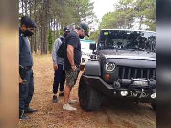El empresario fue detenido en Pinamar acusado de abuso sexual con acceso carnal. Foto: Pampa Monaco @pampamonaco