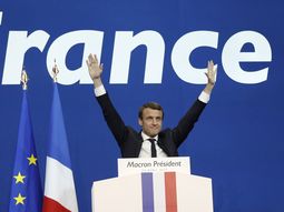 Macron obtiene leve ventaja sobre Le Pen Macron obtiene leve ventaja sobre Le Pen