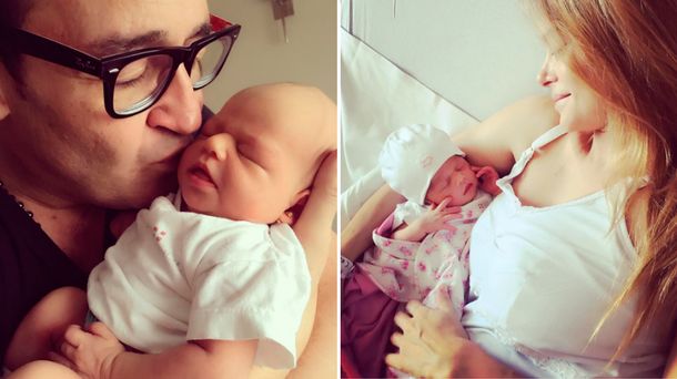 La romántica carta de Vanina Escudero a Álvaro Navia por el nacimiento de su segundo hijo