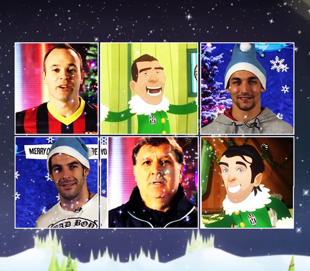 Los saludos navideños de los equipos más grandes del mundo