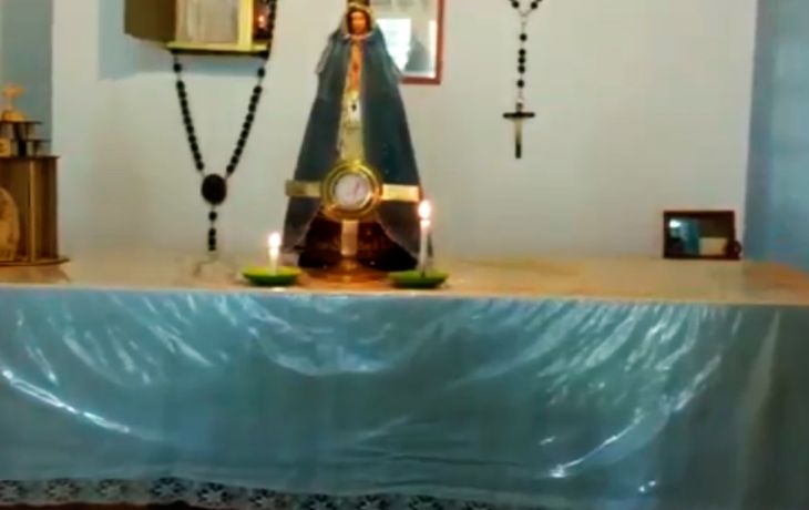 Conmoción en Rafaela por una hostia que sangre&nbsp;