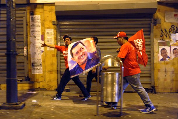 Todas las fotos de la victoria de Chávez en Venezuela