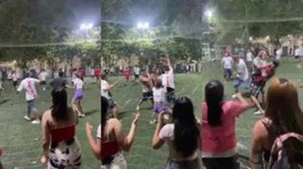 Rosario: un joven irrumpió a los tiros durante una pelea en un partido de fútbol