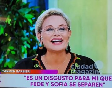 Carmen Barbieri defendió a Fede Bal y disparó contra Yanina Latorre