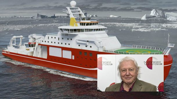 El increíble nombre que casi recibe un barco científico de 200 millones de libras