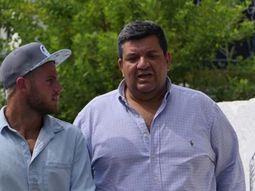 Nahitan Nández luego de que retiraran los cargos en su contra