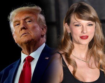 Donald Trump arremetió contra Taylor Swift por su apóyo a Kamala Harris.