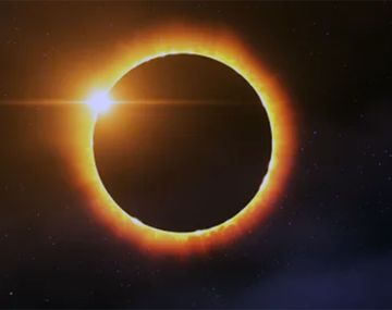 Así se vio el eclipse anular de Sol con su anillo de fuego