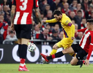 Messi quedó afuera de la Copa del Rey con el Barcelona