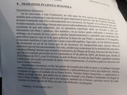 benedicto xvi anuncio su dimision con una carta benedicto xvi anuncio su dimision con una carta