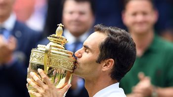 Roger Federer volvió a ganar Wimbledon Roger Federer volvió a ganar Wimbledon