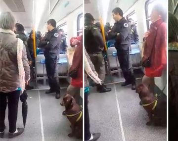 La insólita discusión entre pasajeros 