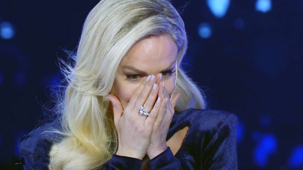 La emoción de Luciana Salazar