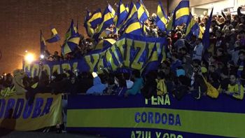 video: asi recibieron a boca en cordoba video: asi recibieron a boca en cordoba