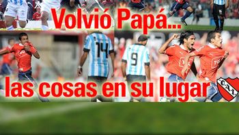 volvio el rojo y sus hinchas lo disfrutaron con afiches volvio el rojo y sus hinchas lo disfrutaron con afiches