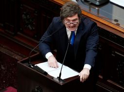 Javier Milei en el Congreso Javier Milei en el Congreso