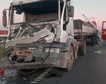 San Pedro: choque múltiple de camiones deja un muerto y dos heridos en la Ruta 9