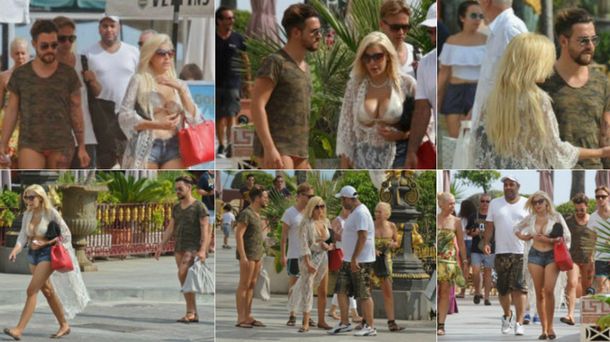 Las fotos de Charlotte Caniggia, de novia con un cantante
