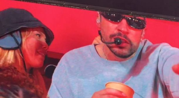 Wanda Nara irrumpió en la casita de Bad Bunny y se volvió viral