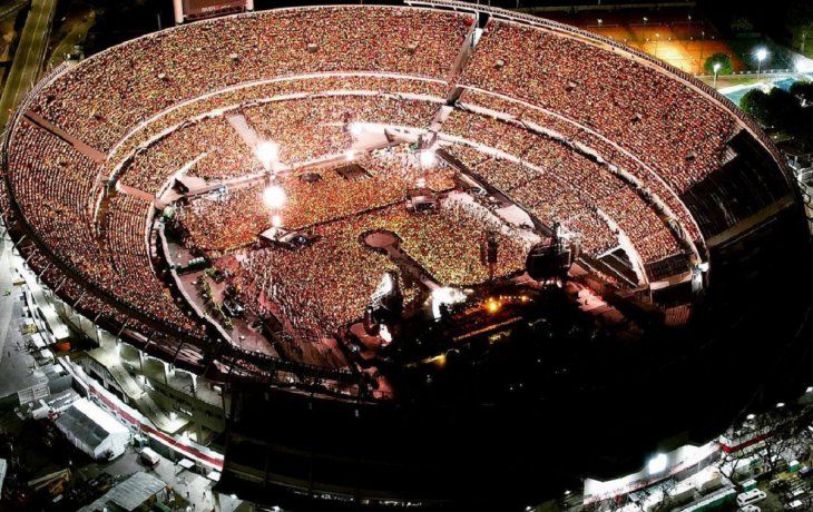 Llega a los cines la película de los históricos conciertos de Coldplay en River