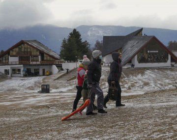 En medio del frío polar